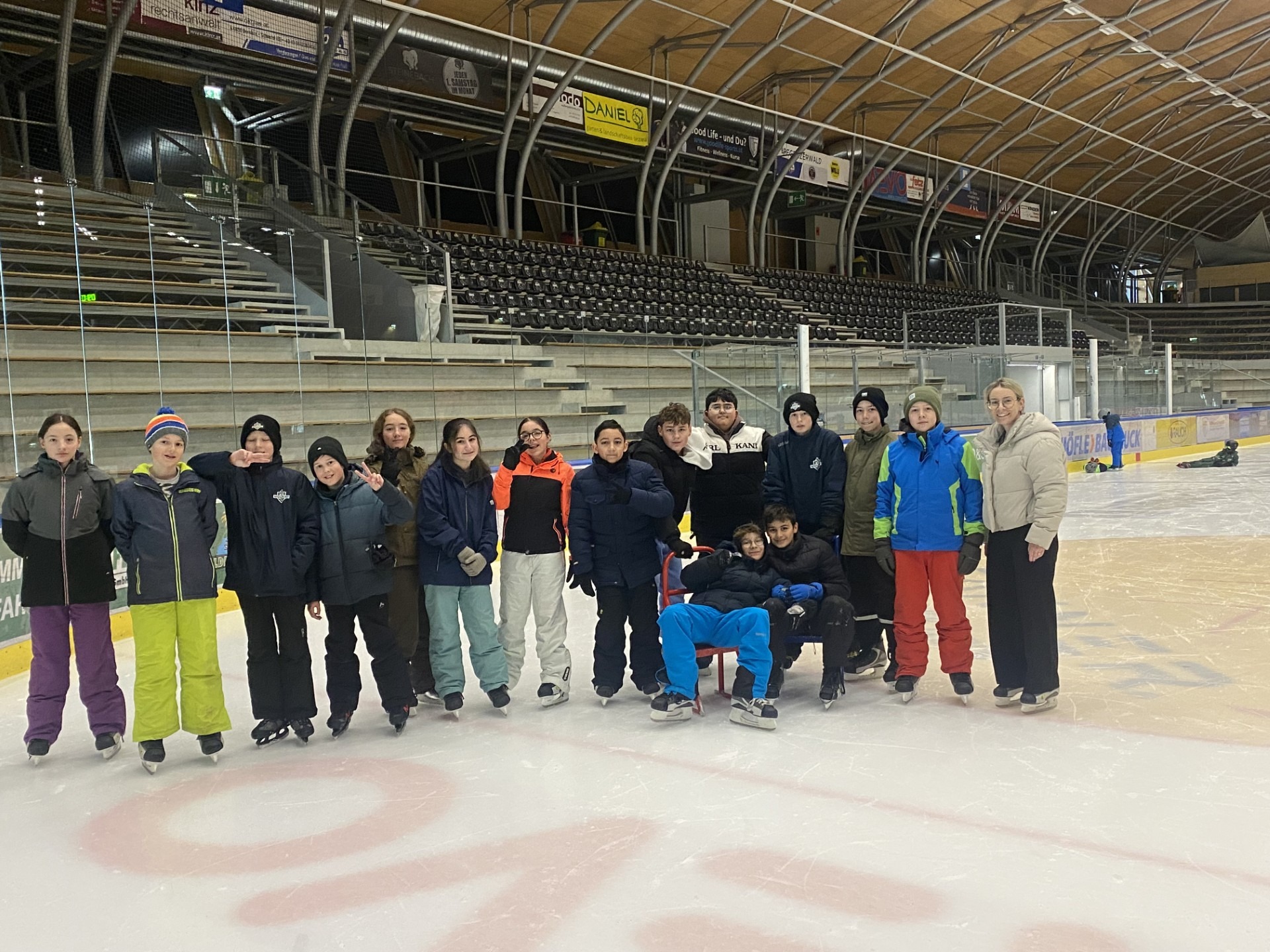 Die 2c auf dem Eis