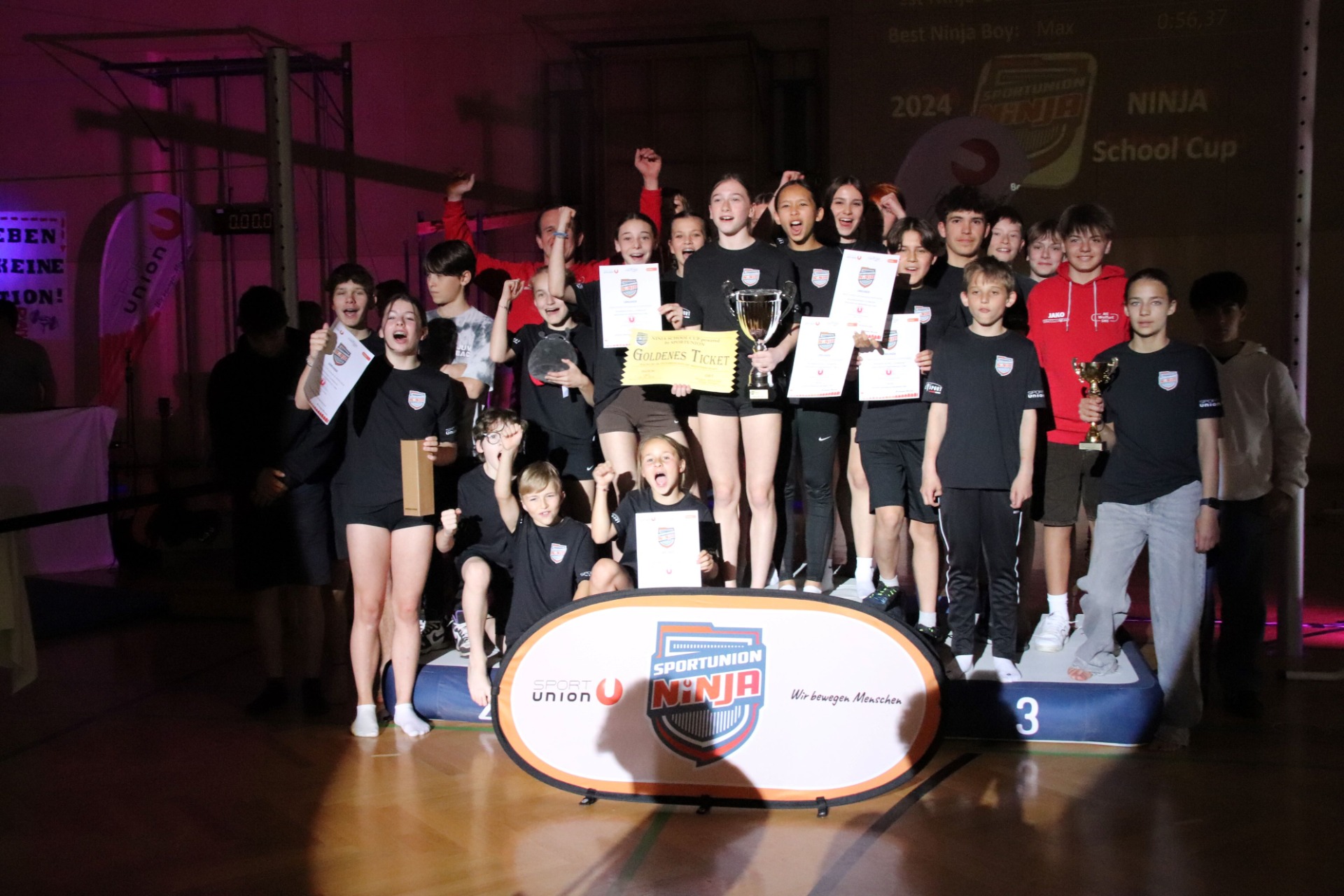 4a-Team erobert Ninja School Cup-Landesmeisterschaftstitel