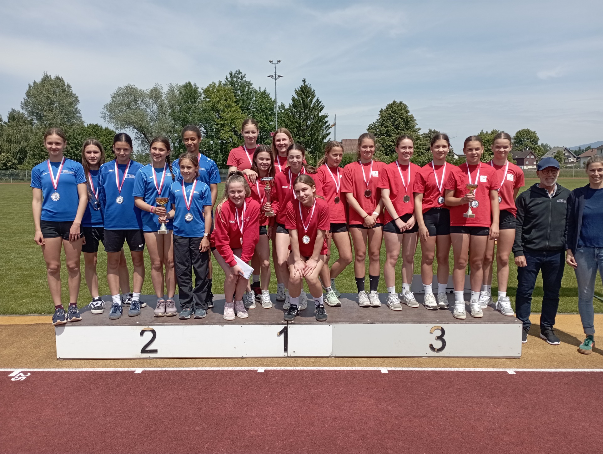 2x Landesmeister Leichtathletik! Titel erfolgreich verteidigt!