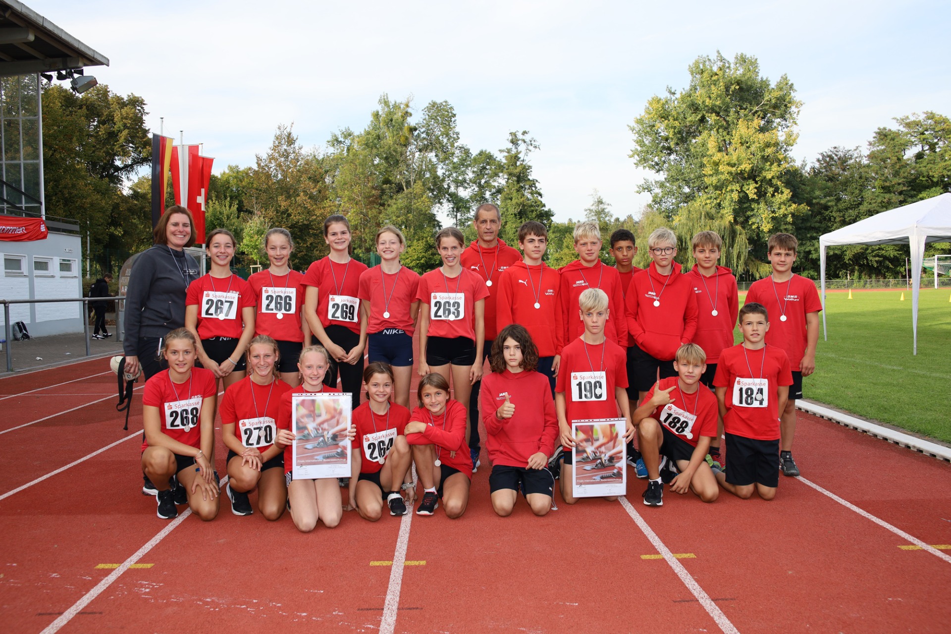 Wolfurter Medaillen beim Bodensee-Schulcup