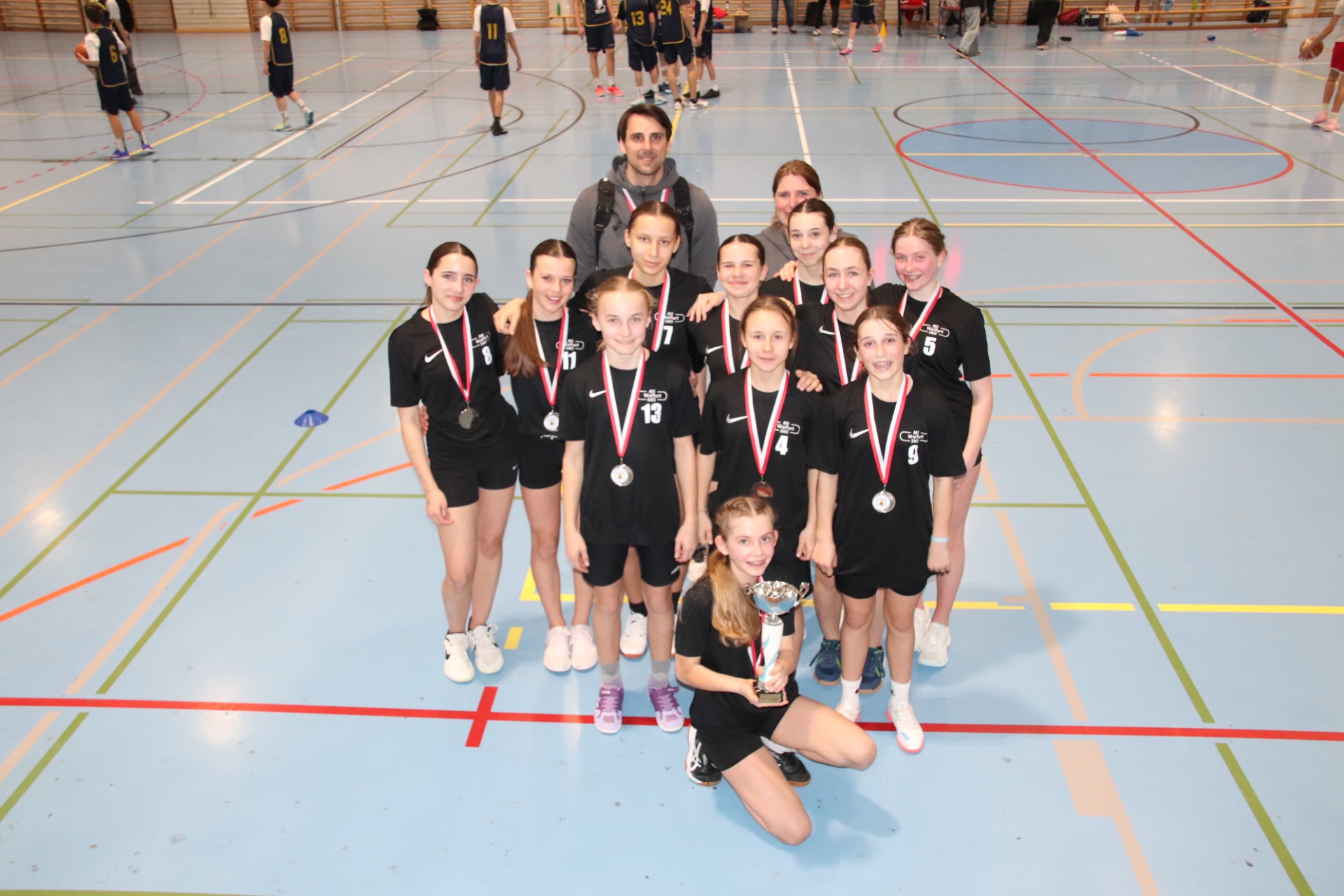Erstmals im Basketball-Finale: Vizelandesmeistertitel für SMS Wolfurt