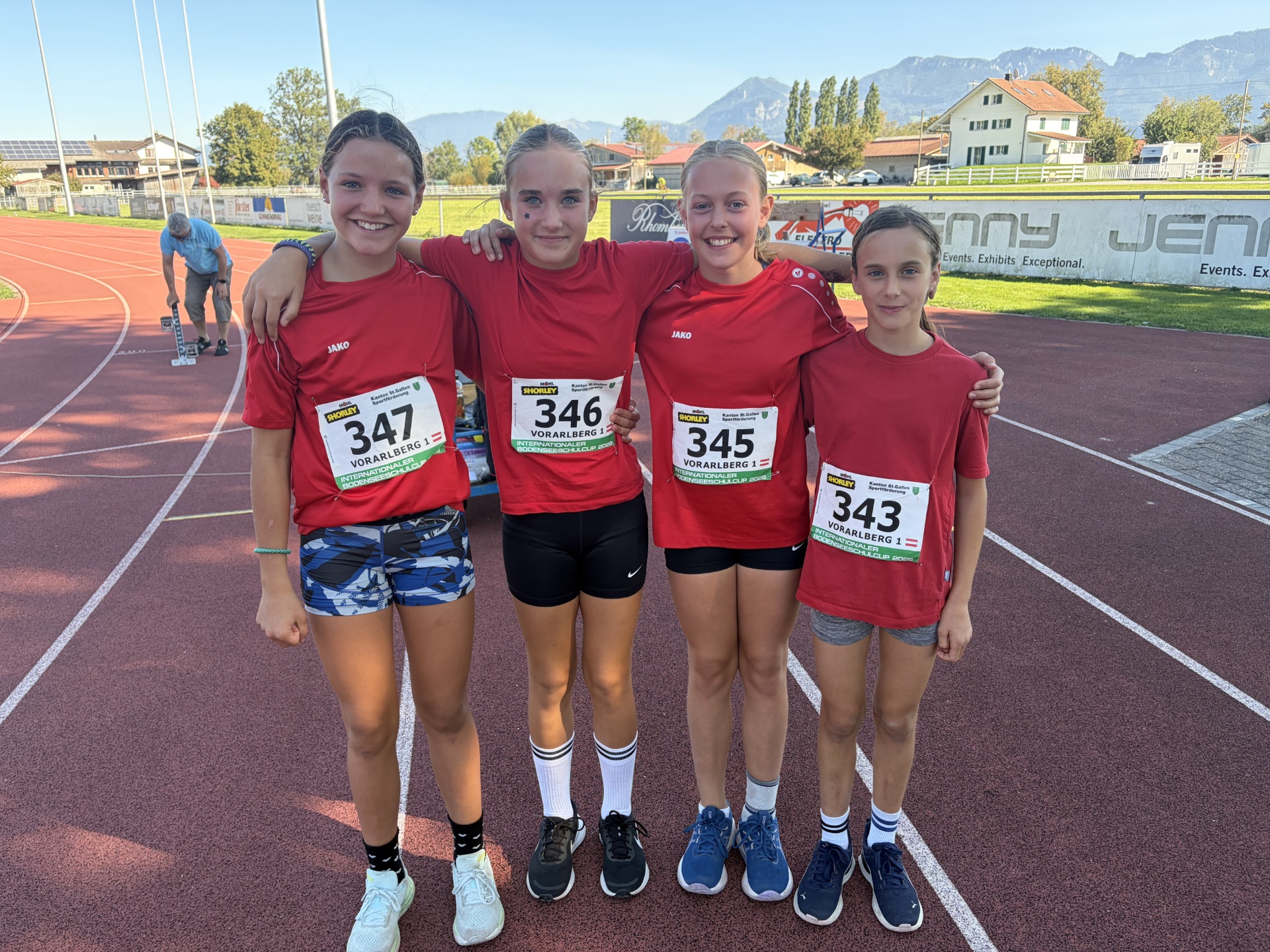 2a beim internationalen Bodensee-Schulcup in Balgach